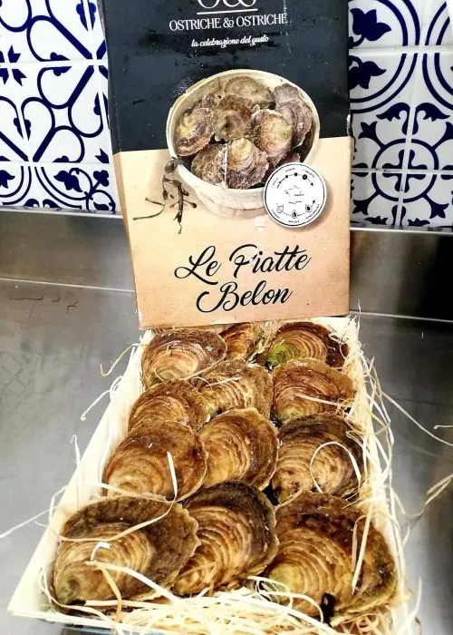 Cassetta di ostriche Le Fiatte Belon